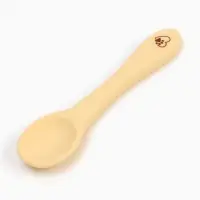 Тарелка детская на присоске и ложка, молочный, Mum&Baby Тарелка детская на присоске и ложка, молочный, Mum&Baby