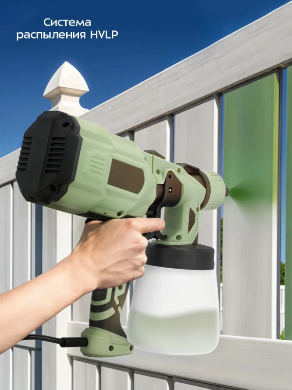 Электрический краскопульт КТ-6496 - 550 Вт Электрический краскопульт КТ-6496 - 550 Вт