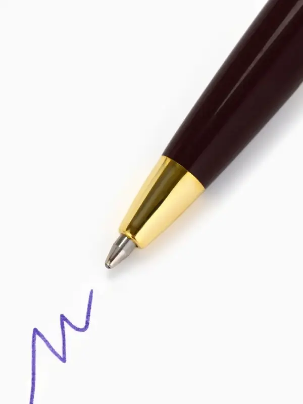 Ручка шариковая, синяя паста, 1.0 мм, пластик, в тубусе &laquo;Лошадь!&raquo;