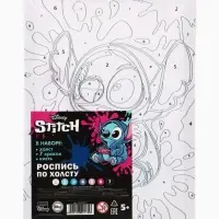 Картина по номерам на холсте с подрамником &laquo;Синий монстрик&raquo; 15&times;21 см