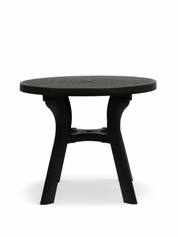 Стол круглый «Атлант», 90×90×76.5 см, коричневый Стол круглый «Атлант», 90×90×76.5 см, коричневый