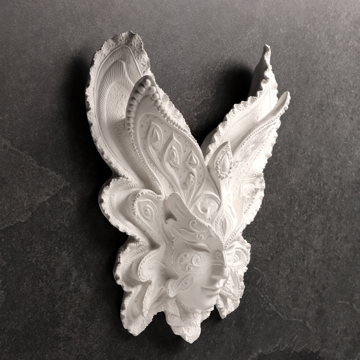 Панно под раскраску  Панно под раскраску "Маска 3" 30см