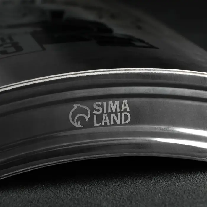 Фляжка ГИГАНТ «Хватит надолго», 1920 мл, серебристая