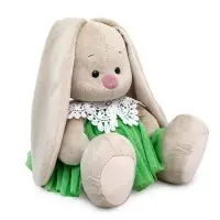 Мягкая игрушка &laquo;Зайка Ми&raquo; 23 см, в юбке и кружевном воротничке
