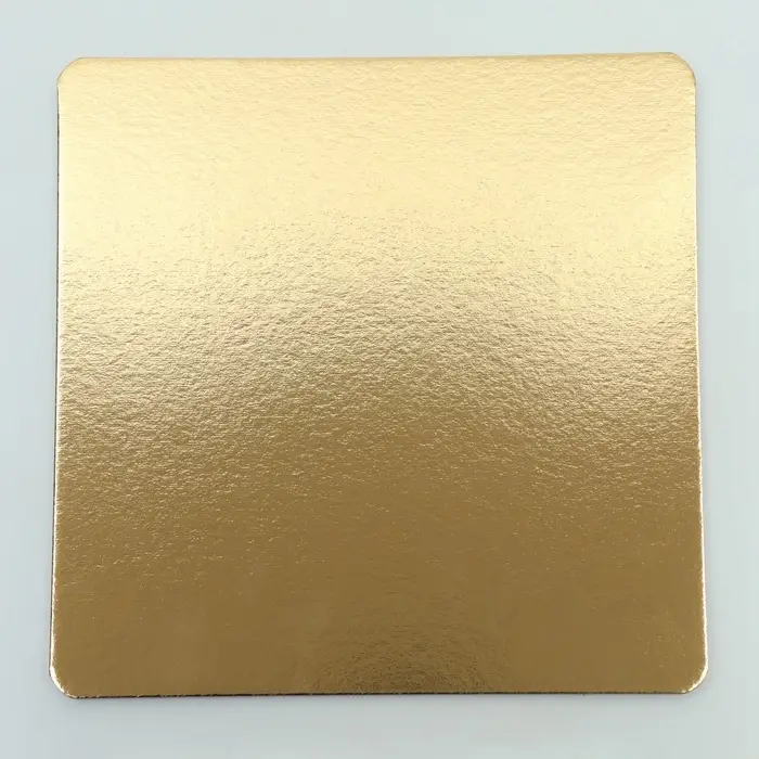Подложка для торта, кондитерская, усиленная, 30&times;30 см, золото 2.5 мм