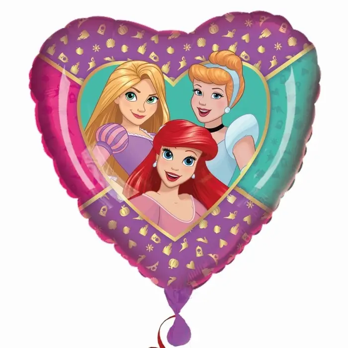 Шар воздушный &laquo;Белоснежка, Рапунцель и Ариэль&raquo;, 18 дюйм, фольгированный, Принцессы