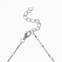 Колье &laquo;Морской вайб&raquo;, L=40 см, цветное в серебре