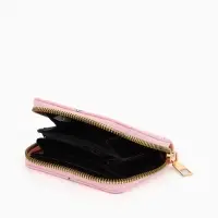 Кошелек дет 07-01-01 Июнь2542 собака, 8,52,510,5 см, 2 отд+отд/молн, д/карт, розовый