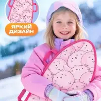 Ледянка Winter Star &laquo;Котики&raquo;, 90&times;40 см, толщина 1 см