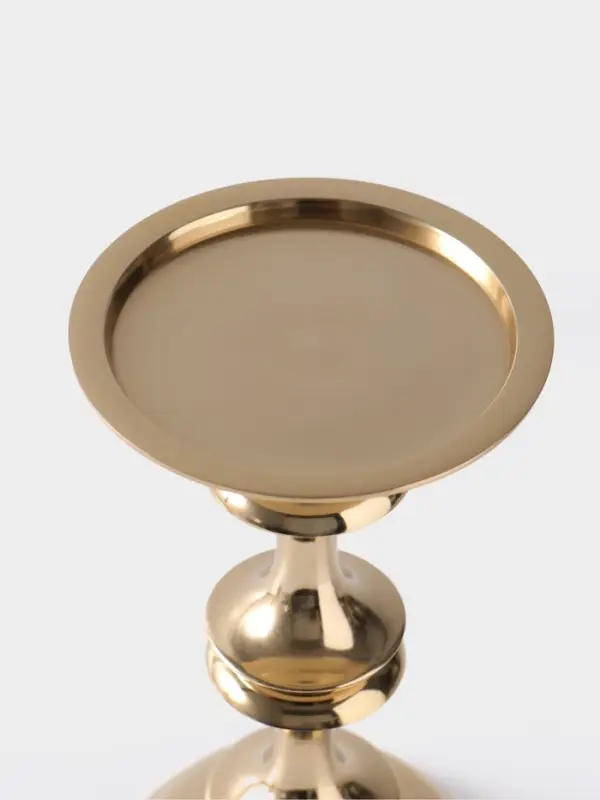 Подсвечник &laquo;Эйфория&raquo;, 12&times;12&times;23 см, алюминий