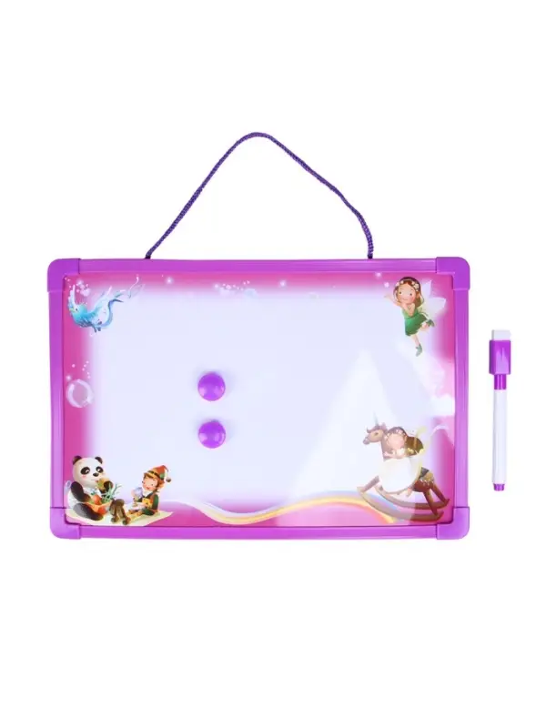 Доска магнитная, маркер и 2 магнита в комплекте, МИКС