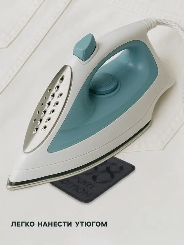 Термоаппликация Sport, 11.5×7.7 см, чёрная Термоаппликация Sport, 11.5×7.7 см, чёрная