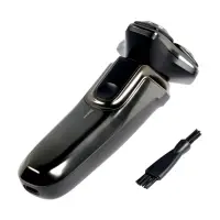 Электробритва Sakura SA-5433BK, роторная, 3 плавающие головки, LED дисплей, 5 Вт, АКБ, чёрная