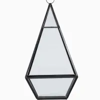 Флорариум каркас, 13&times;24 см, чёрный