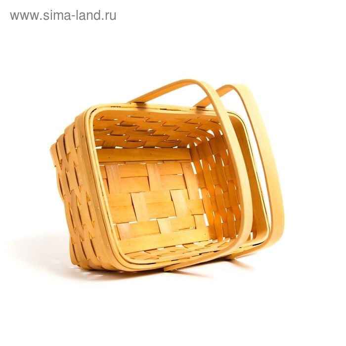 Корзинка «Лукошко», 31,5×21,5×12/25,5 см, шпон Корзинка «Лукошко», 31,5×21,5×12/25,5 см, шпон