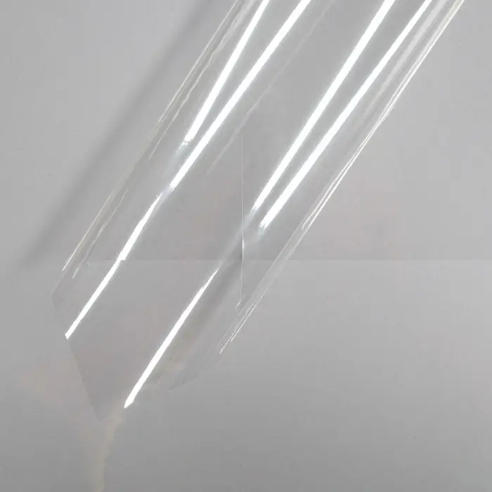 Пленка для декора и флористики, прозрачная в листах, 58×58 см 50 микрон Пленка для декора и флористики, прозрачная в листах, 58×58 см 50 микрон