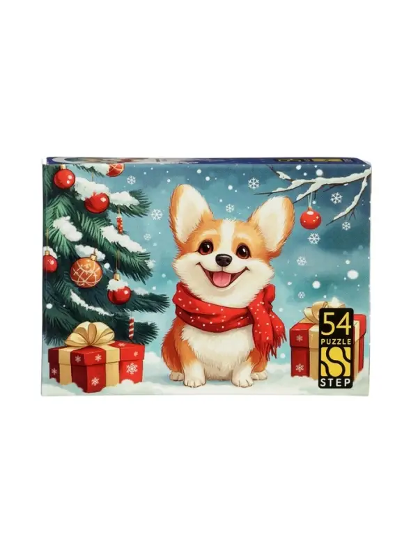 Пазл «Новогодние истории», 54 элемента, МИКС