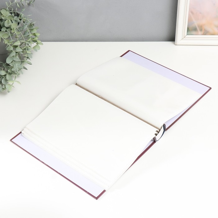 Фотоальбом на 200 фото 13х18 см Фотоальбом на 200 фото 13х18 см "Веточка с розами" в коробке МИКС 29,5х23х5,5 см