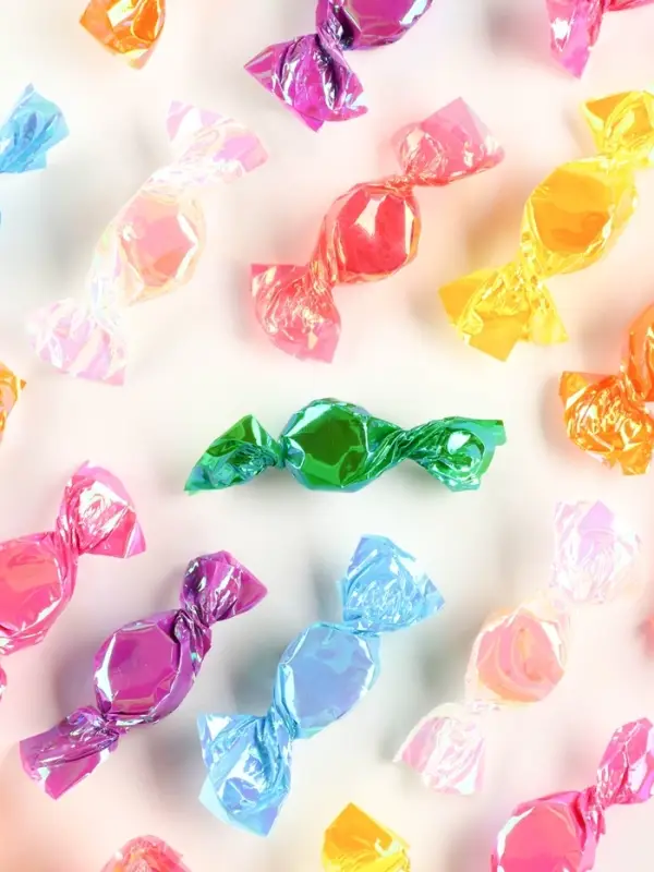 Леденцы &laquo;Приношу удачу&raquo; в кошельке, со вкусом винограда, 40 г