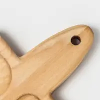 Доска - менажница деревянная для подачи шотов Adelica, на 5 рюмок, 30&times;13&times;1.8 см, берёза