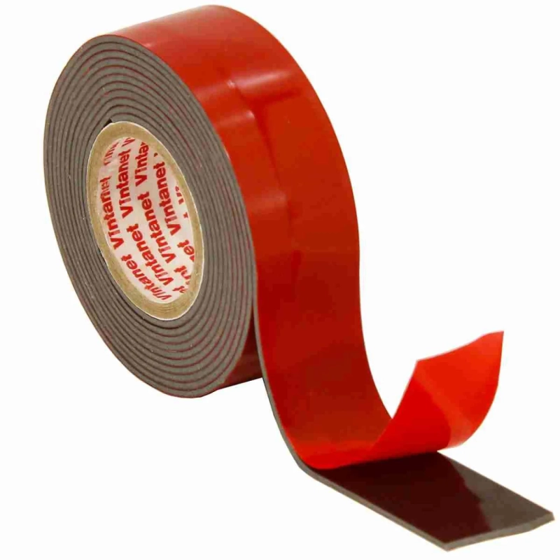 Клейкая лента монтажная сверхсил.двустор.1146 Vintanet,черная,19 мм х 1,5 м