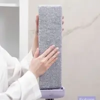 Швабра с отжимом Future Alp Duble Flip, с системой очистки, ручка 130 см, насадка 36.5 см