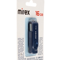 Флешка Mirex SWIVEL DEEP BLUE 16GB  (ecopack)