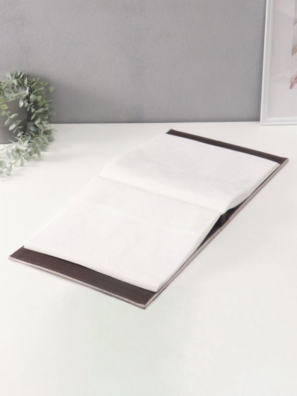 Фотоальбом на 500 фото 10х15 см Фотоальбом на 500 фото 10х15 см "Вязаный узор" кожзам, серый, в коробке 5,5х32,5х34 см