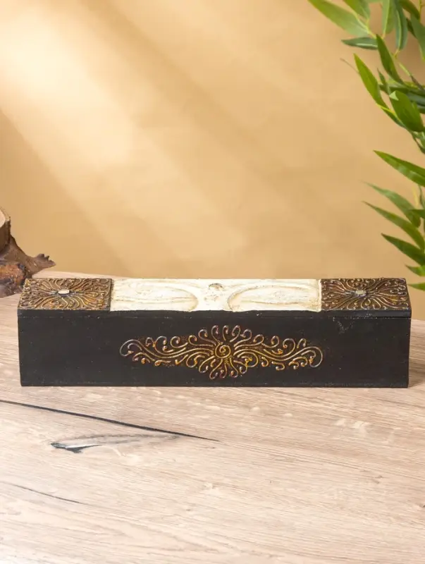 Шкатулка Шкатулка "Будда" 32х7х7 см, МДФ