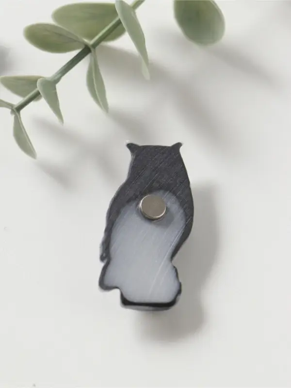 Магнит "Филин" (барельеф), 4,2см