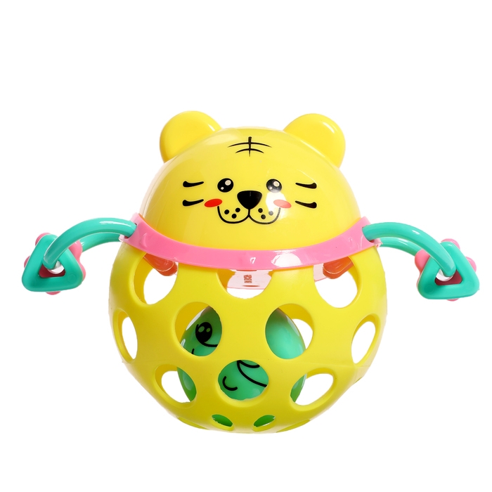 Набор погремушек с прорезывателями, 7 штук в наборе, в контейнере Набор погремушек с прорезывателями, 7 штук в наборе, в контейнере