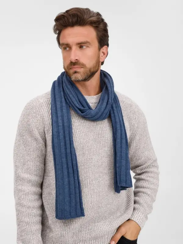 Шарф Metelitsa, синий меланж (джинс) Шарф Metelitsa, синий меланж (джинс)