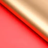 Пленка матовая двусторонняя 58×58±5% см, красный, золотой