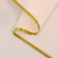 Пленка для цветов, &laquo;Кайма с тиснением&raquo;, пудра, 57&times;57 см