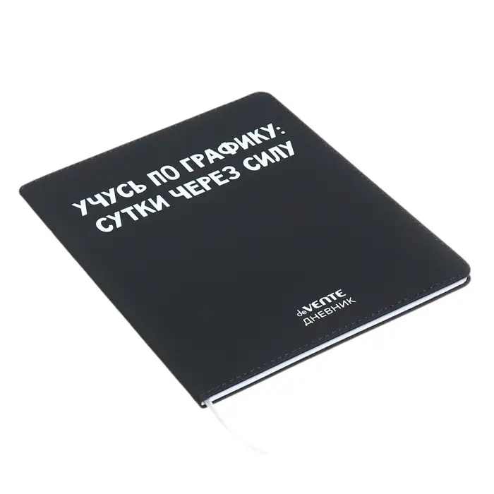 Дневник универсальный для 1-11 класса "Учусь по графику", интегральная обложка, искусственная кожа, шелкография, ляссе, 80 г/м2