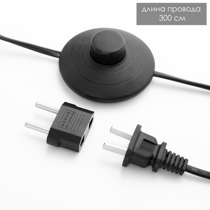 Торшер  Торшер "Балби " LED 18Вт 4000К черный 40х40х158см