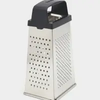 Тёрка Доляна, 4 грани, 11&times;8.5&times;22 см, металл, МИКС