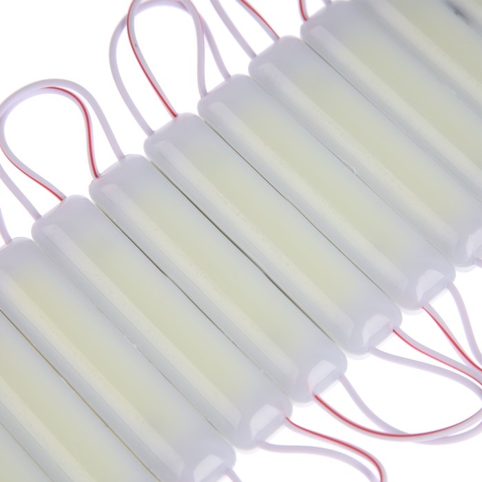 Светодиодный модуль SMD5730, 2,4 Вт, COB, 220 Lm, IP65, 6500K, 12 V БЕЛЫЙ, набор 20 шт. Светодиодный модуль SMD5730, 2,4 Вт, COB, 220 Lm, IP65, 6500K, 12 V БЕЛЫЙ, набор 20 шт.