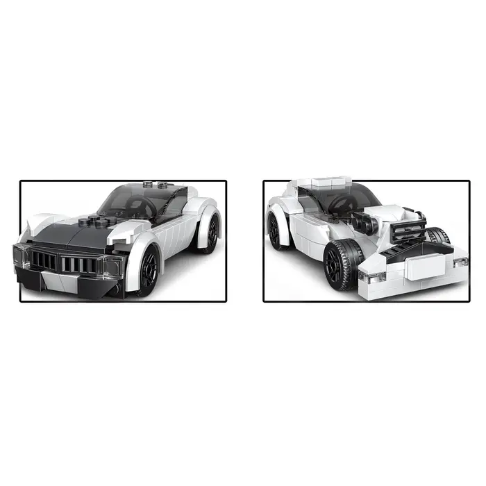 Конструктор блочный «Спорткар», 10 вариантов сборки, 209 деталей Конструктор блочный «Спорткар», 10 вариантов сборки, 209 деталей