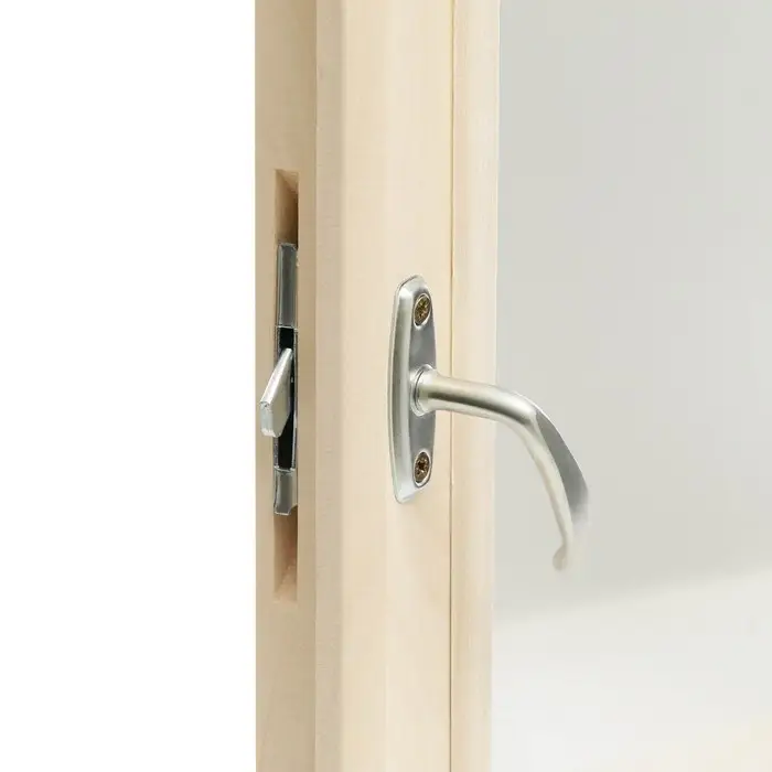 Окно деревянное для бани, 30&times;40 см, двойное стекло