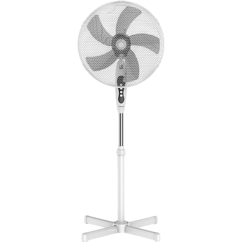 Вентилятор Timberk T-SF1601, напольный, 40см, белый
