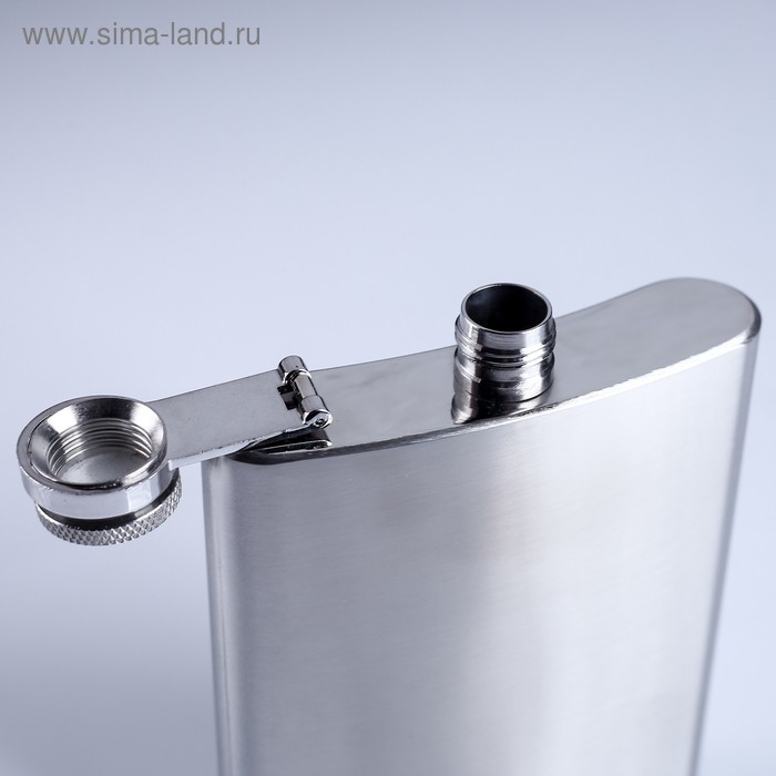 Фляжка, 210 мл, под нанесение, 9.5 х 12 см, 7 oz Фляжка, 210 мл, под нанесение, 9.5 х 12 см, 7 oz