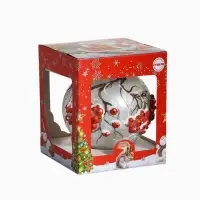 Ёлочный шар &laquo;Гроздья рябины&raquo; новогодний, d=9.5 см