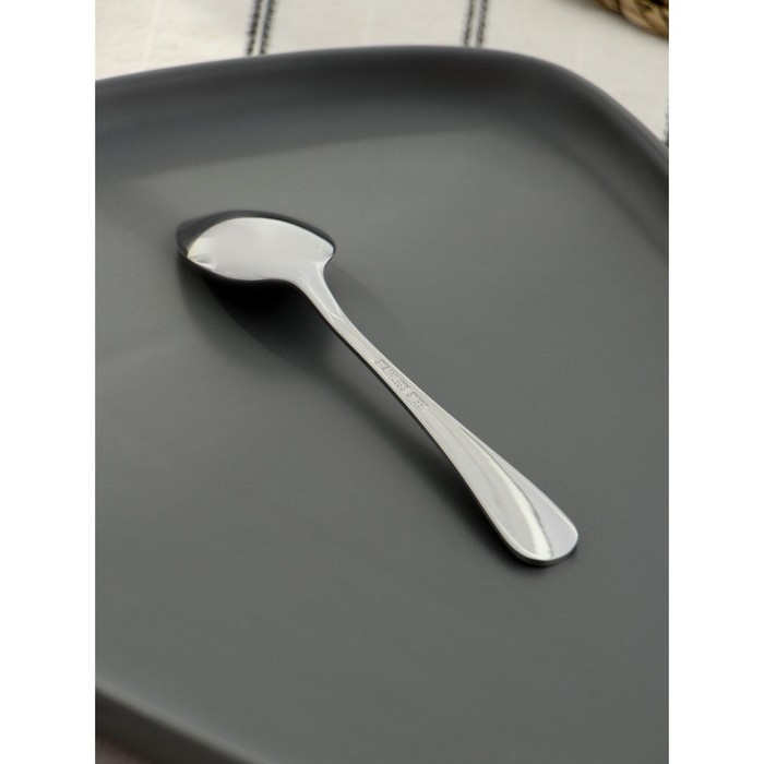 Ложка чайная из нержавеющей стали Magistro Versal, длина 14 см, толщина 2 мм Ложка чайная из нержавеющей стали Magistro Versal, длина 14 см, толщина 2 мм