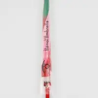 Зонт - трость детский &laquo;Клубника&raquo;, полуавтоматический, 8 спиц, R=42/47 см, d=84 см, розовый