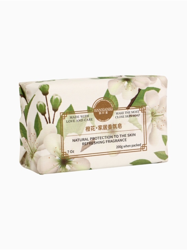 Мыло "Оранжевый цветок", 200 гр