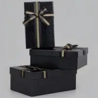 Набор подарочных коробок 3 в 1, прямоугольные 23&times;16&times;9.5 21&times;14&times;8.0 19&times;12&times;6.5 см