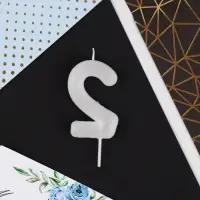 Свеча для торта, цифра «2», 5,5 х 8 см Свеча для торта, цифра «2», 5,5 х 8 см