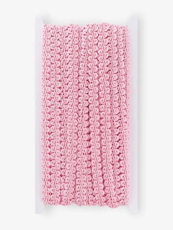 Тесьма декоративная &laquo;Шанель&raquo;, 12 мм, 10&plusmn;1 м, розовая