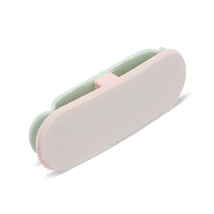 Держатель для проводов 75&times;30 мм, синий, 4 шт.